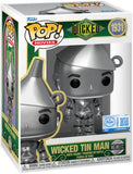 Funko Pop! Movies: Wicked - Elphaba with Grimmerie (Glitter) / Wicked Tin Man (Metallic) / Cowardly Lion (Flocked) *PREORDER*