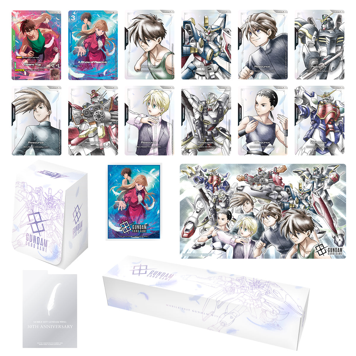 Gundam CG - Premium Card Collection Mobile Suit Gundam Wing Accessory Set [PB01] PB-01