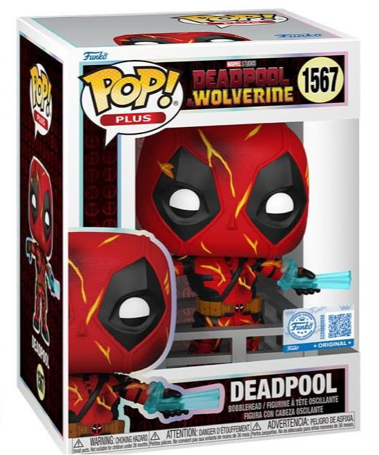 アメコミ Pop! Plus Deadpool & Wolverine funko pop Amazon.com: POP Marvel: Deadpool & Wolverine Movie - Deadpool