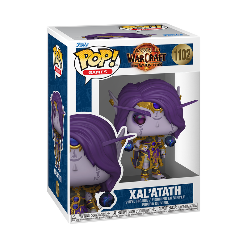 Funko Pop! Games: World Of Warcraft - Anduin / Illidan / Jaina Proudmoore / Xal'atath