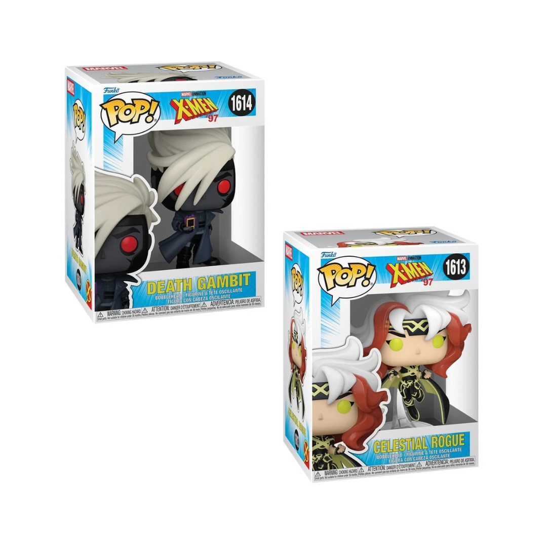 Funko Pop! Marvel: X-Men 97 - Death Gambit #1614 / Celestial Rogue #1613 *PREORDER*