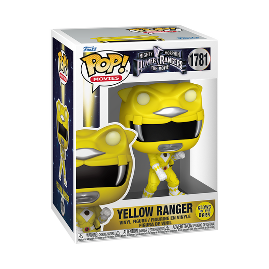 Funko Pop! Movies: Power Rangers - Yellow [GITD] / White / Red / Pink / Blue / Black