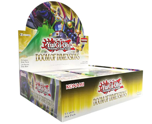 YUGIOH DOOM OF DIMENSIONS BOOSTER BOX