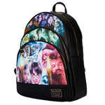 LOUNGEFLY HARRY POTTER TRILOGY TRIPLE POCKET MINI BACKPACK