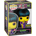 FUNKO POP! HORROR 40 YEARS ELVIRA BLACK LIGHT [EE EXCLUSIVE] #68