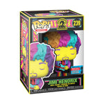 Funko Pop! Music - Jimi Hendrix (Black Light) #239 [2021 NYCC Fall Convention Exclusive]