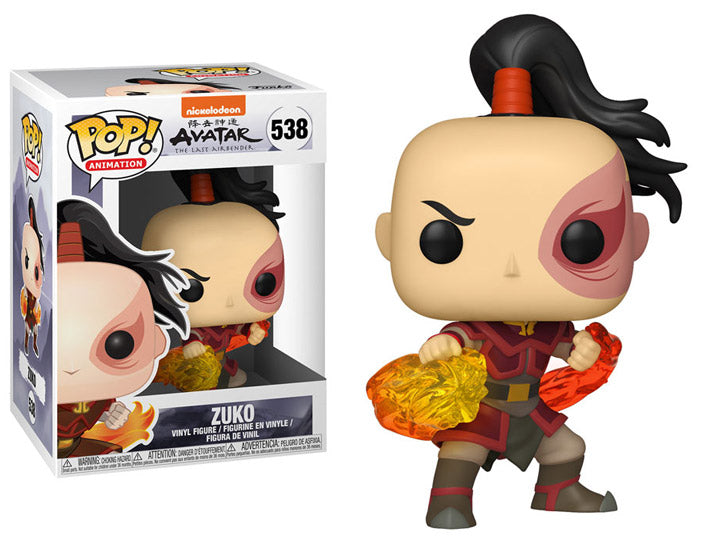 FUNKO POP! ANIMATION - AVATAR: THE LAST AIRBENDER - ZUKO #538