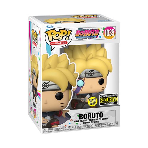 Funko Pop! Anime: Boruto - Boruto (with Marks) #1035 [Entertainment Earth Exclusive - GITD]