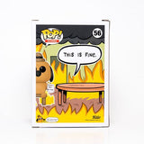 FUNKO POP! ICONS - THIS IS FINE DOG **ENTERTAINMENT EARTH EXCLUSIVE** #56