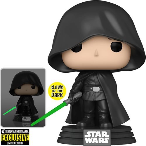 Funko Pop! Star Wars: The Mandalorian - Luke Skywalker #501 [Entertainment Earth Exclusive - GITD]