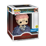 Funko Pop! Anime: Jujutsu Kaisen - Sukuna (On Throne) #1116 [Walmart Exclusive - GITD]