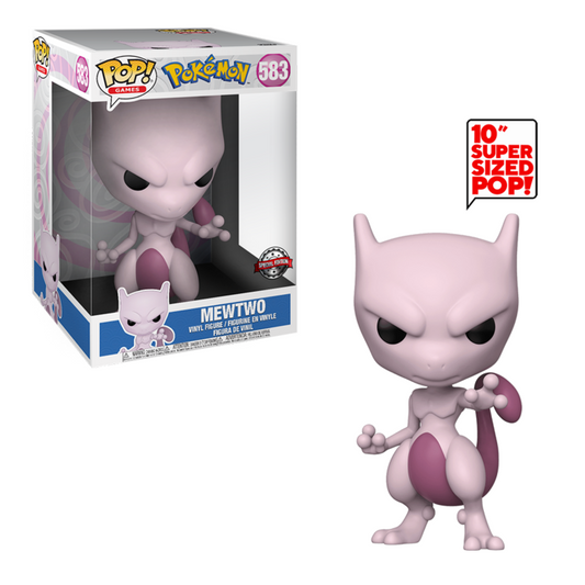 Funko Pop! Games: Pokemon - Jumbo 10" Mewtwo #583
