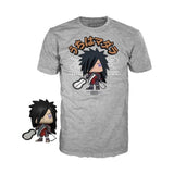 Funko Pop! and Tee: NARUTO MADARA with WEAPONS (Small - XXL) GAMESTOP EXCLUSIVE