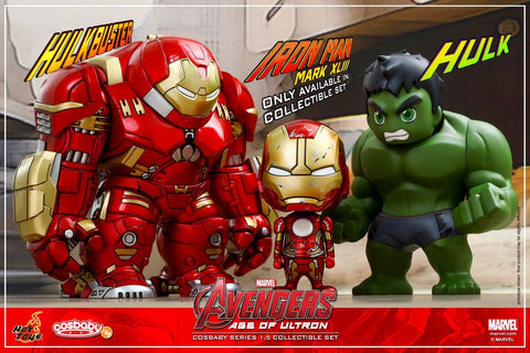 HOT TOYS COSBABY AVENGERS: AGE OF ULTRON SERIES 1.5 HULKBUSTER HULK MARK 43 SET