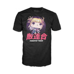 Funko Pop! And Tee: My Hero Academia - Himiko Toga (Unmasked) #1029 (S - XXL) [GameStop Exclusive]