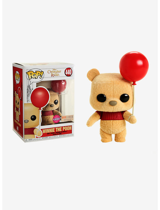 Disney: Winnie the Pooh Christopher Robin with Balloon #440 Flocked