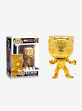 FUNKO POP! MARVEL STUDIOS [THE FIRST 10 YEARS] - BLACK PANTHER [GOLD CHROME] #383