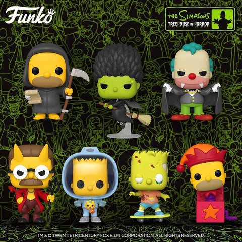 Funko Pop! Television: The Simpsons Treehouse of Horror (Set of 7)