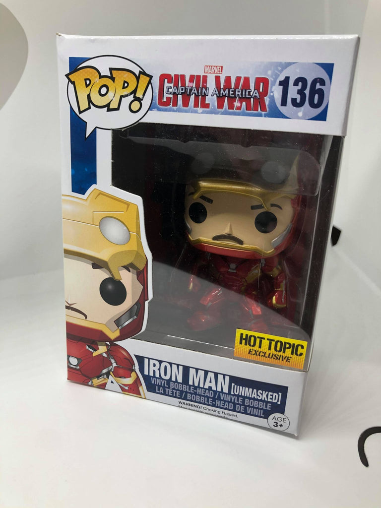 Funko pop iron man 136 deals