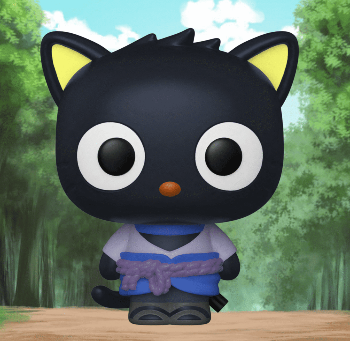FUNKO POP! ANIMATION: NARUTO X SANRIO HELLO KITTY - CHOCOCAT [AS SASUKE] #1018