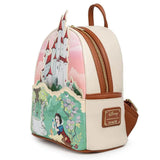 LOUNGEFLY DISNEY SNOW WHITE CASTLE COSPLAY MINI BACKPACK