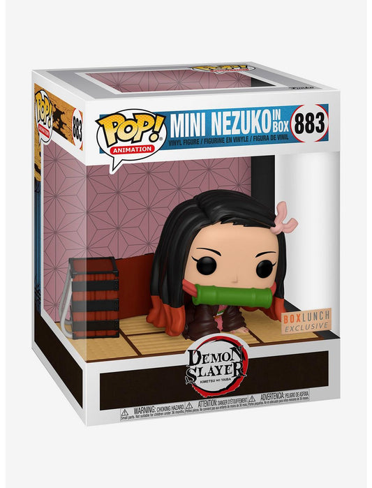 Funko Pop! Animation: DEMON SLAYER NEZUKO KAMADO IN BOX #883 [BOX LUNCH EXCLUSIVE] #1309 *PREORDER*