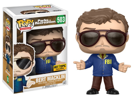 Funko Pop! Television - Parks and Recreation - Burt Macklin **HOT TOPIC EXCL** #503