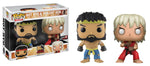 Funko Pop! Street Fighter - Hot Ryu & Violent Ken 2 Pack GameStop Exclusive