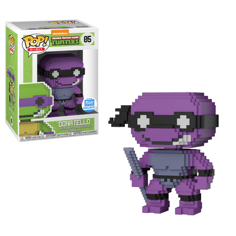 Funko Pop! 8-Bit: Teenage Mutant Ninja Turtles - Donatello **FUNKO SHOP EXCL** #05