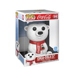 FUNKO POP! AD ICONS: 10" COCA-COLA POLAR BEAR **FUNKO SHOP EXCLUSIVE** #59