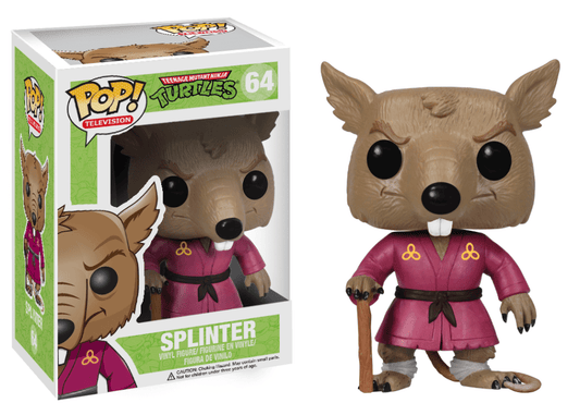FUNKO POP! TELEVISION: TEENAGE MUTANT NINJA TURTLES [TMNT] - SPLINTER #64