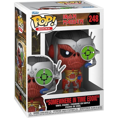 FUNKO POP! ROCKS IRON MAIDEN EDDIE SOMEWHERE IN TIME #248