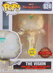 FUNKO POP! MARVEL: WANDAVISION - THE VISION [WHITE - GITD] **WALMART EXCLUSIVE** #824