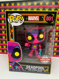 Funko Pop! MARVEL Blacklight Deadpool #801 SPECIAL EDITION or TARGET