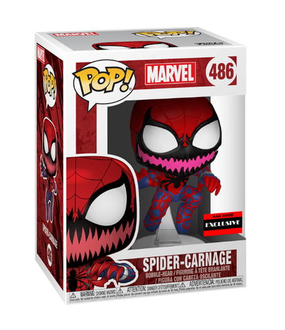 FUNKO POP! MARVEL - SPIDER-CARNAGE **AAA ANIME EXCLUSIVE** #486