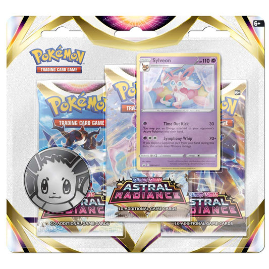 Pokemon TCG: Sword & Shield - Astral Radiance 3pc Blister Pack