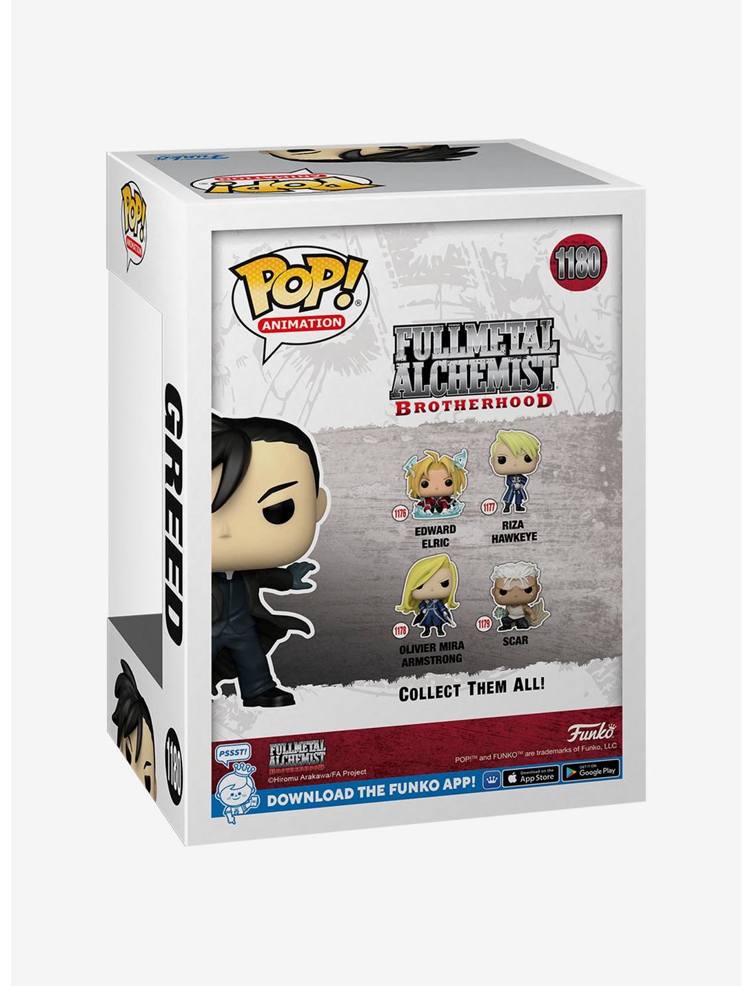 FUNKO POP! FULLMETAL ALCHEMIST GREED [HT Exclusive] #1180