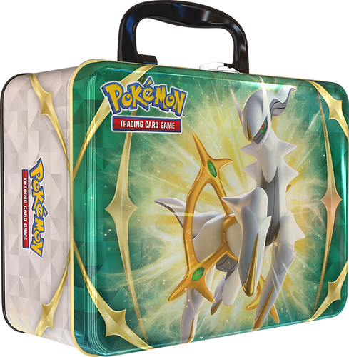 pokemon cards arceus tin Trading Card Game: Collector's Outlet shuffle your deck. Lunch Box Pokemon 2022 Arceus