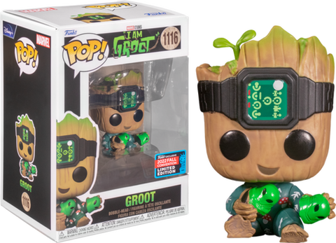 FUNKO POP! MARVEL I AM GROOT [NYCC 2022 FALL CONVENTION EXCLUSIVE] #1116