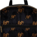 LOUNGEFLY HARRY POTTER TRILOGY TRIPLE POCKET MINI BACKPACK