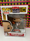 FUNKO POP! BASKETBALL [TEAM USA]: 1992 USA DREAM TEAM - SCOTTIE PIPPEN [WHITE JERSEY] **TARGET EXCLUSIVE** #109