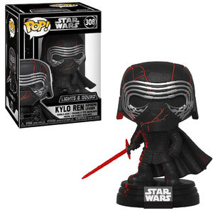 Funko Pop! Star Wars - Kylo Ren Electronic (light and sound) Pop #308