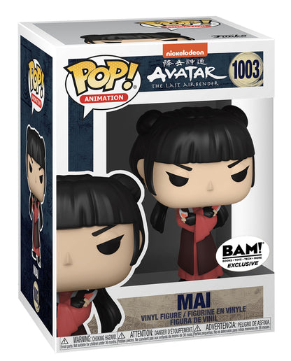 FUNKO POP! ANIMATION - AVATAR: THE LAST AIRBENDER - MAI [W/ KNIVES] **BAM EXCLUSIVE** #1003