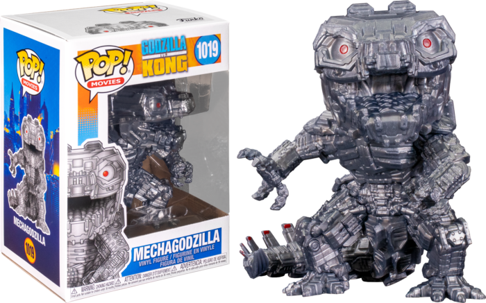 FUNKO POP! MOVIES: GODZILLA VS. KONG - MECHAGODZILLA [METALLIC] #1019