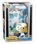 Funko Pop! Sports NFL- PRIZM LOS ANGELES CHARGER JUSTIN HERBERT #08 TRADING CARD