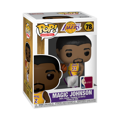 FUNKO POP! BASKETBALL [NBA LEGENDS]: LOS ANGELES LAKERS - MAGIC JOHNSON #78