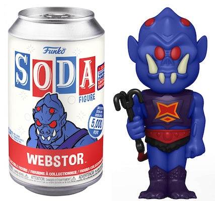 2021 SDCC FUNKON Vinyl Soda Masters of the Universe WEBSTOR