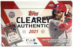 2021 TOPPS CLEARLY AUTHENTIC BASEBALL HOBBY BOX Factory SEALED box