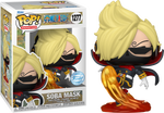 Funko Pop! ANIMATION: ONE PIECE SANJI with RED SUIT SOBA MASK #1277 [EXCLUSIVE]