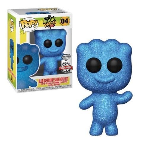 Funko Pop! Ad-Icon SOUR PATCH KIDS BLUE RASPBERRY *SPECIAL EDITION DIAMOND* #04